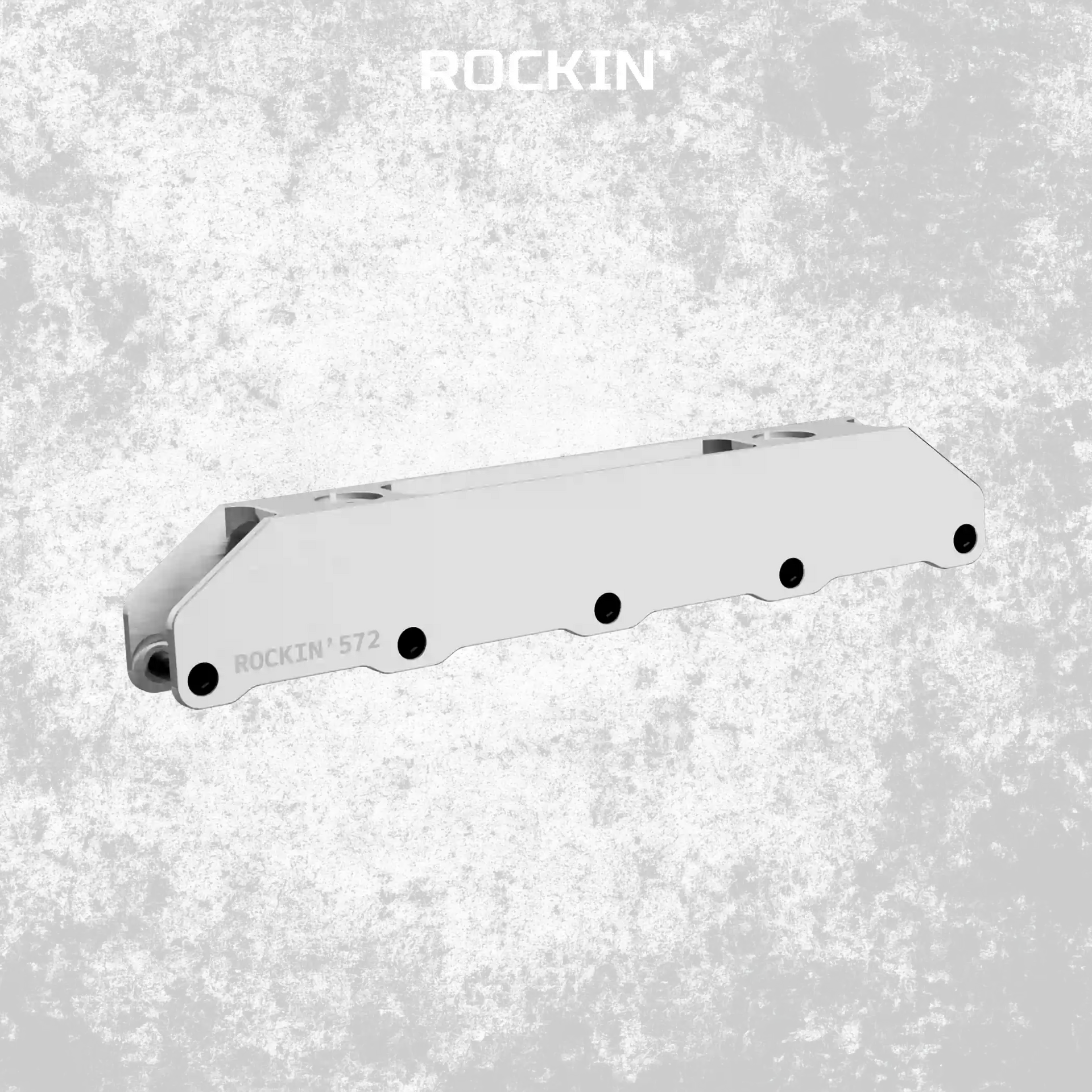 ROCKIN' 572 (UFS) - Rockered inline skate frame - With H-Blocks