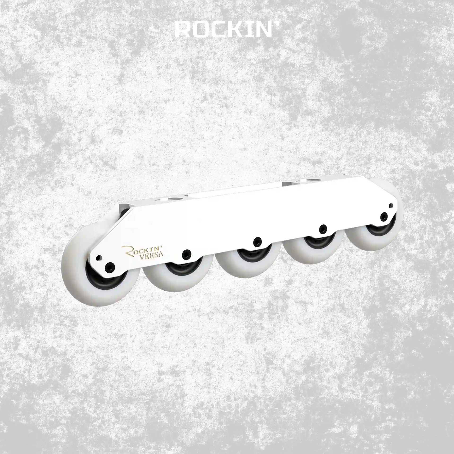 ROCKIN' VERSA 5x80 Bundle (UFS) - Rockered inline skate frame