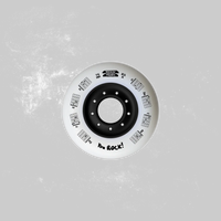 rockin' frames 76mm wheels 85A round profile rockin' rocking wheels inline skate wheels white